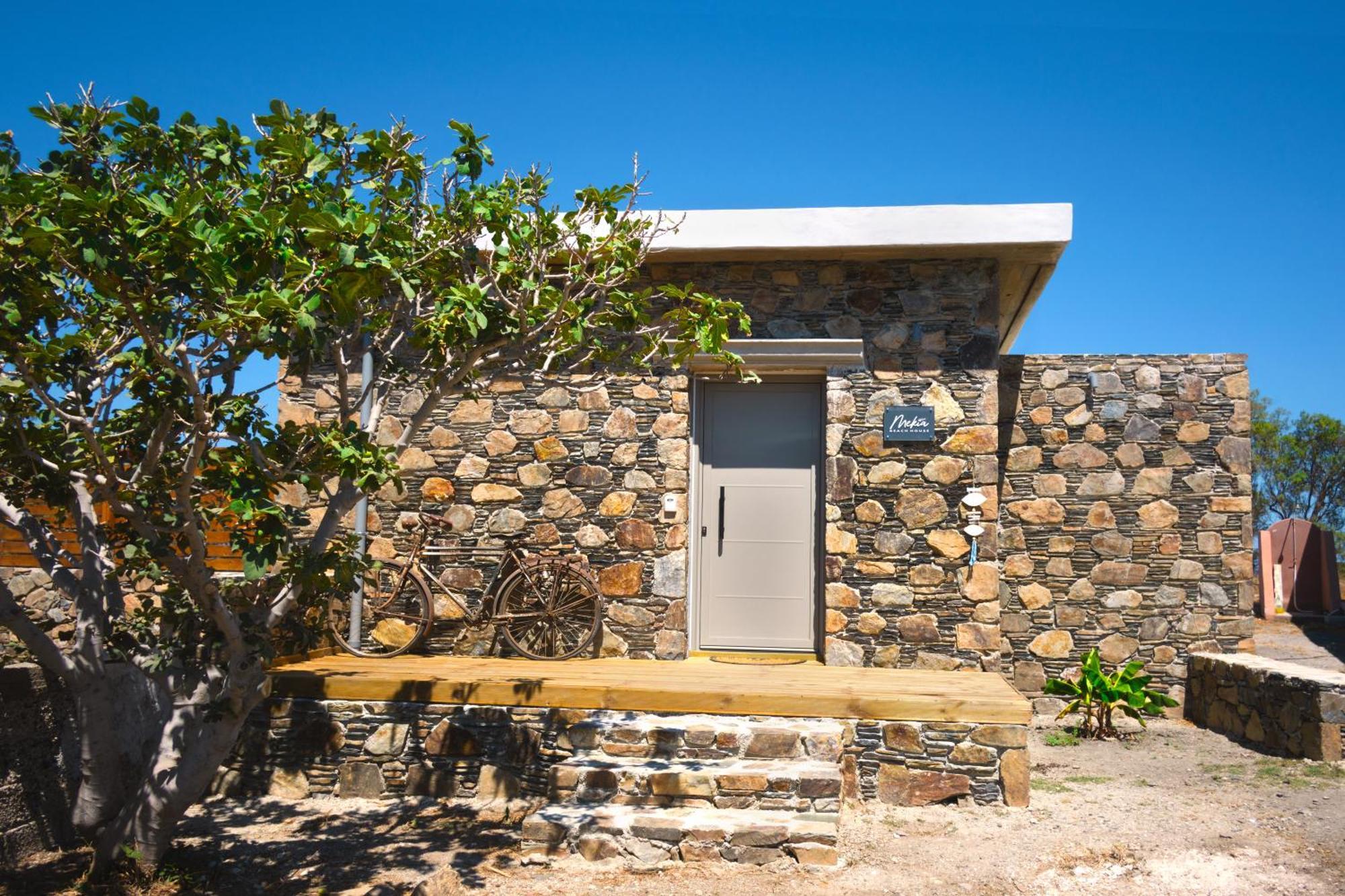Mekia'S Beach House Livadia  المظهر الخارجي الصورة